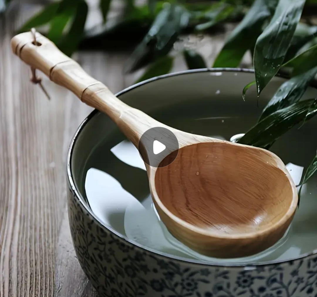 Louche à soupe en bambou en vente