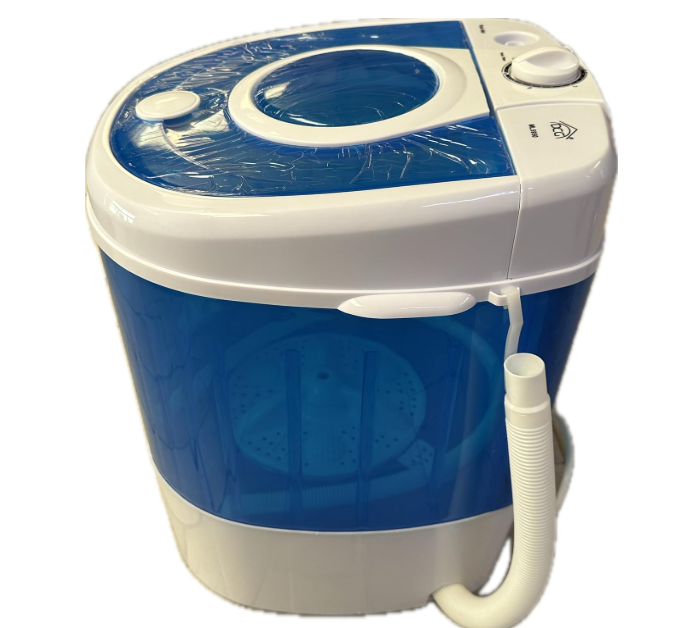 Lavadora portátil DCG Eltronic ML5950 2 kg carga superior blanco/azul garantizada 5 AÑOS