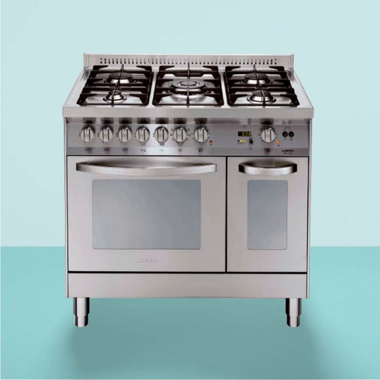 Cucina Lofra - PD96GVE- Cucina forno a gas, 5 fuochi e doppio forno
