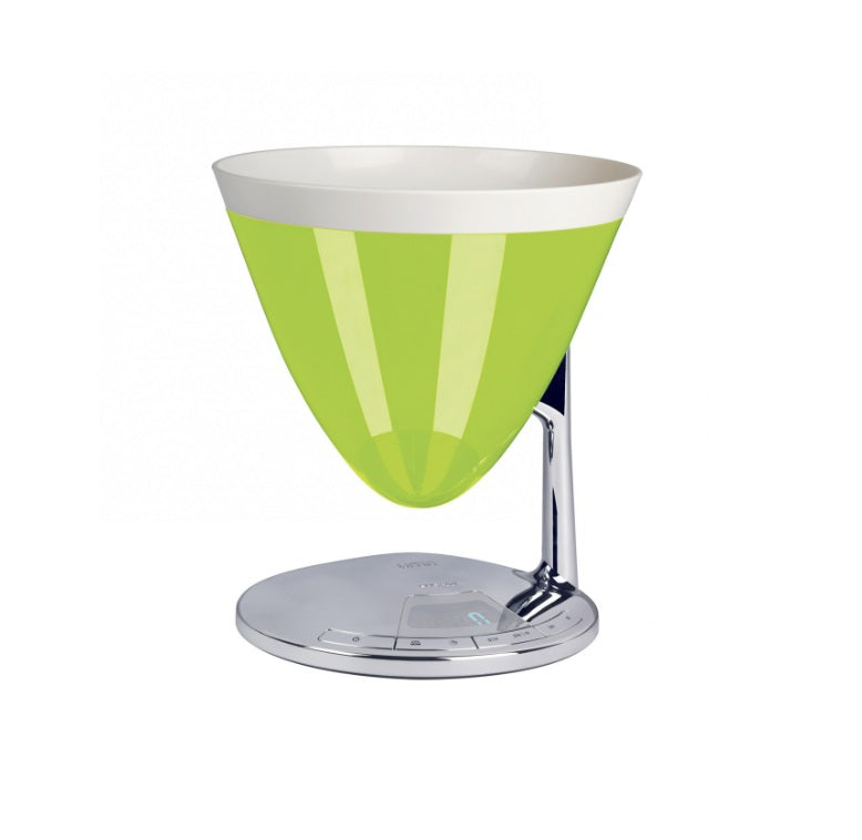 Bilancia da cucina Uma Bugatti in acciaio con timer integrato