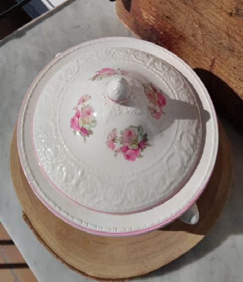 Soupière en poterie anglaise Devon – L'élégance pour votre service à thé anglais 