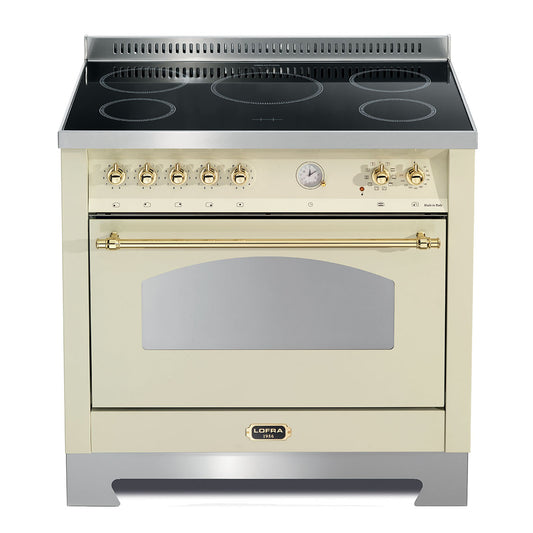 Cucina a Induzione Lofra Dolcevita - RBIG96MFT/5I DOLCEVITA - Forno elettrico- Avorio