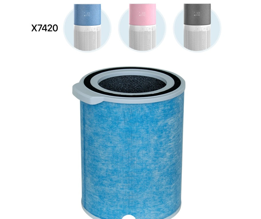 Filtre antibactérien HEPA 13 X8787_M0 – Compatible avec X7420