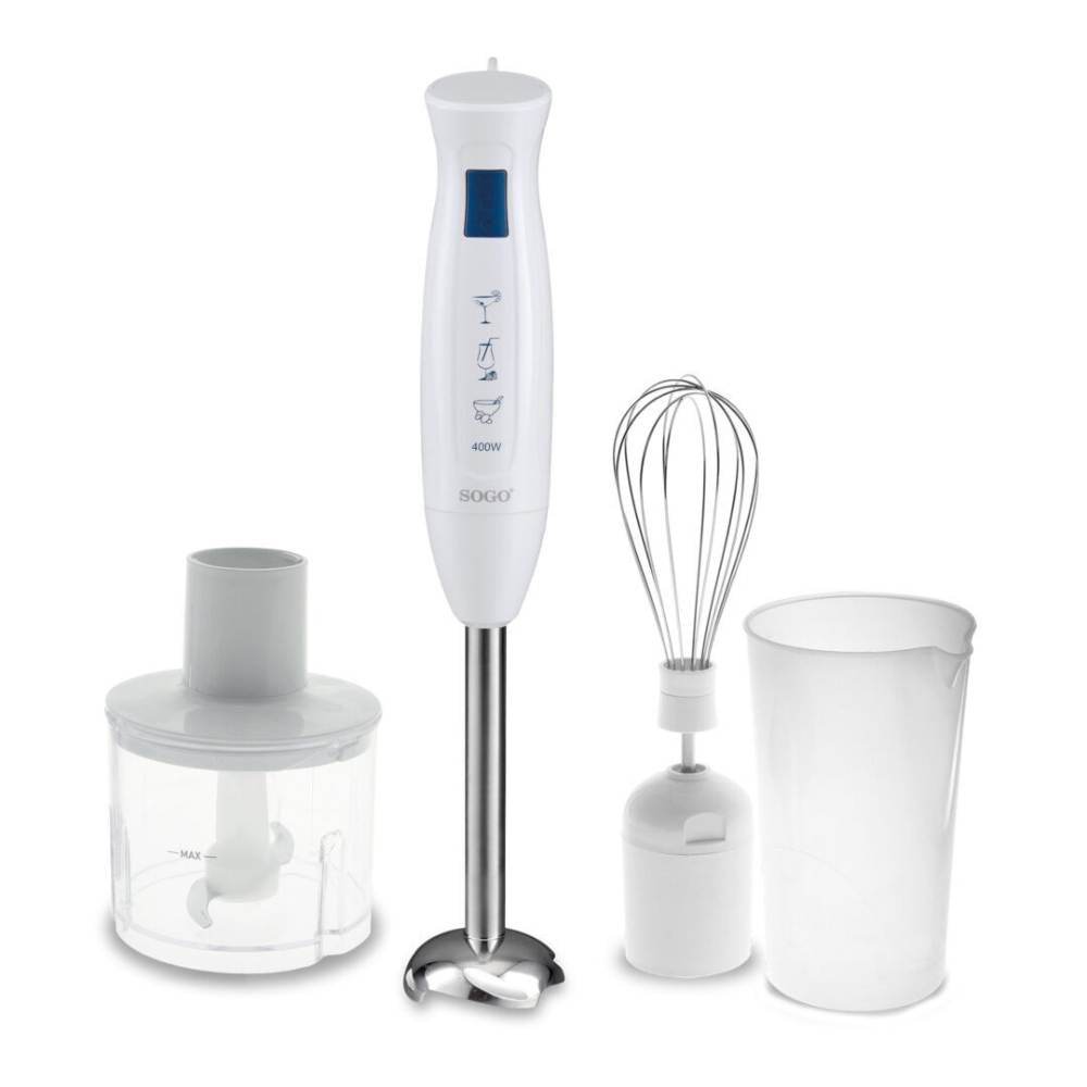 Mixeur plongeant Sogo avec ensemble d'ACCESSOIRES