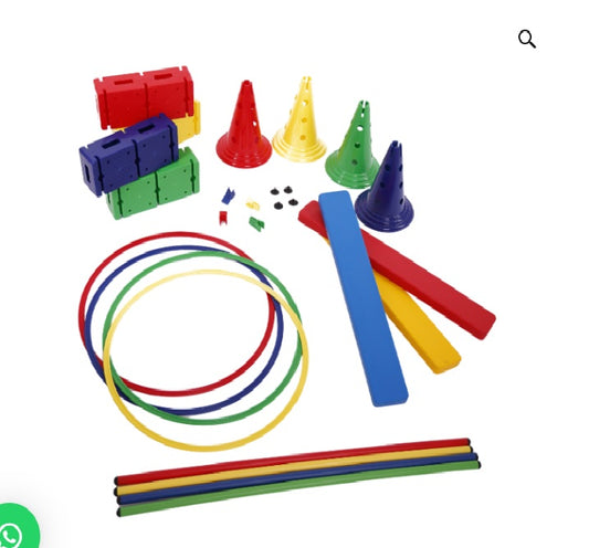 Kit Psicomotorio B Professionale: Set Completo per Percorsi Motori Avanzati