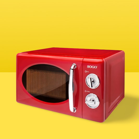 Micro-ondes Vintage 20 Litres 700W HOR-SS-890-R Rouge Offre. 