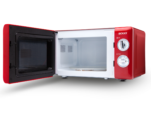 Microonde Vintage 20Litri  700W  HOR-SS-890-R Rosso Offerta.