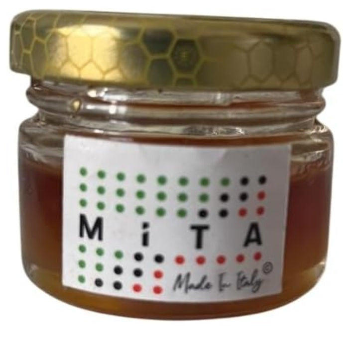 Miele di Acacia 100% Italiano Monodose 30g – Box Horeca 60 Vasetti in Vetro | Made in Italy