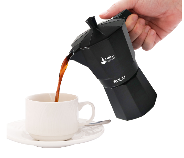 Moka Tre Tazzine CAF-SS-7605 en promotion 