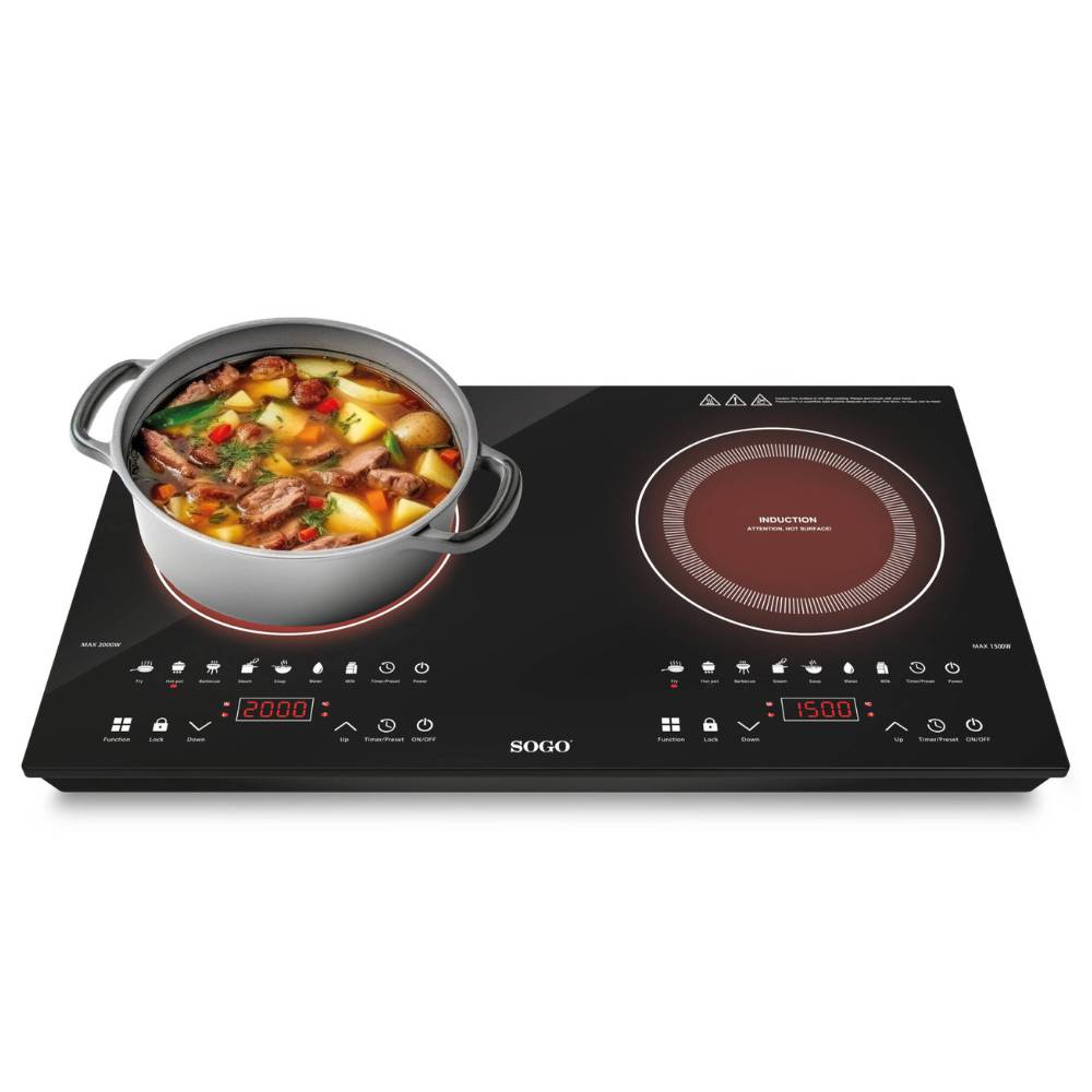 Sogo High Power Portable Induction Cooktop