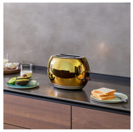 Romeo – Tostapane Oro Design Curvilineo | Bugatti Home