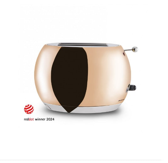 Romeo – Tostapane Oro Design Curvilineo | Bugatti Home