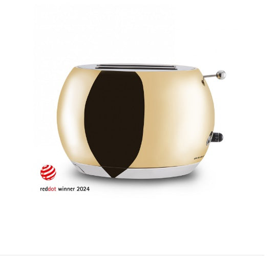 Romeo – Tostapane Oro Design Curvilineo | Bugatti Home