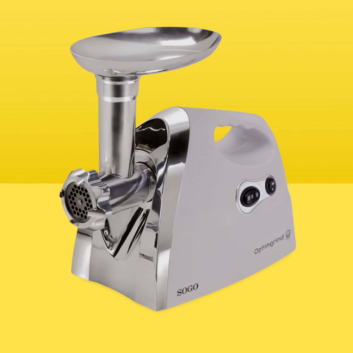 Hachoir à viande SOGO 1200 W, couleur : blanc